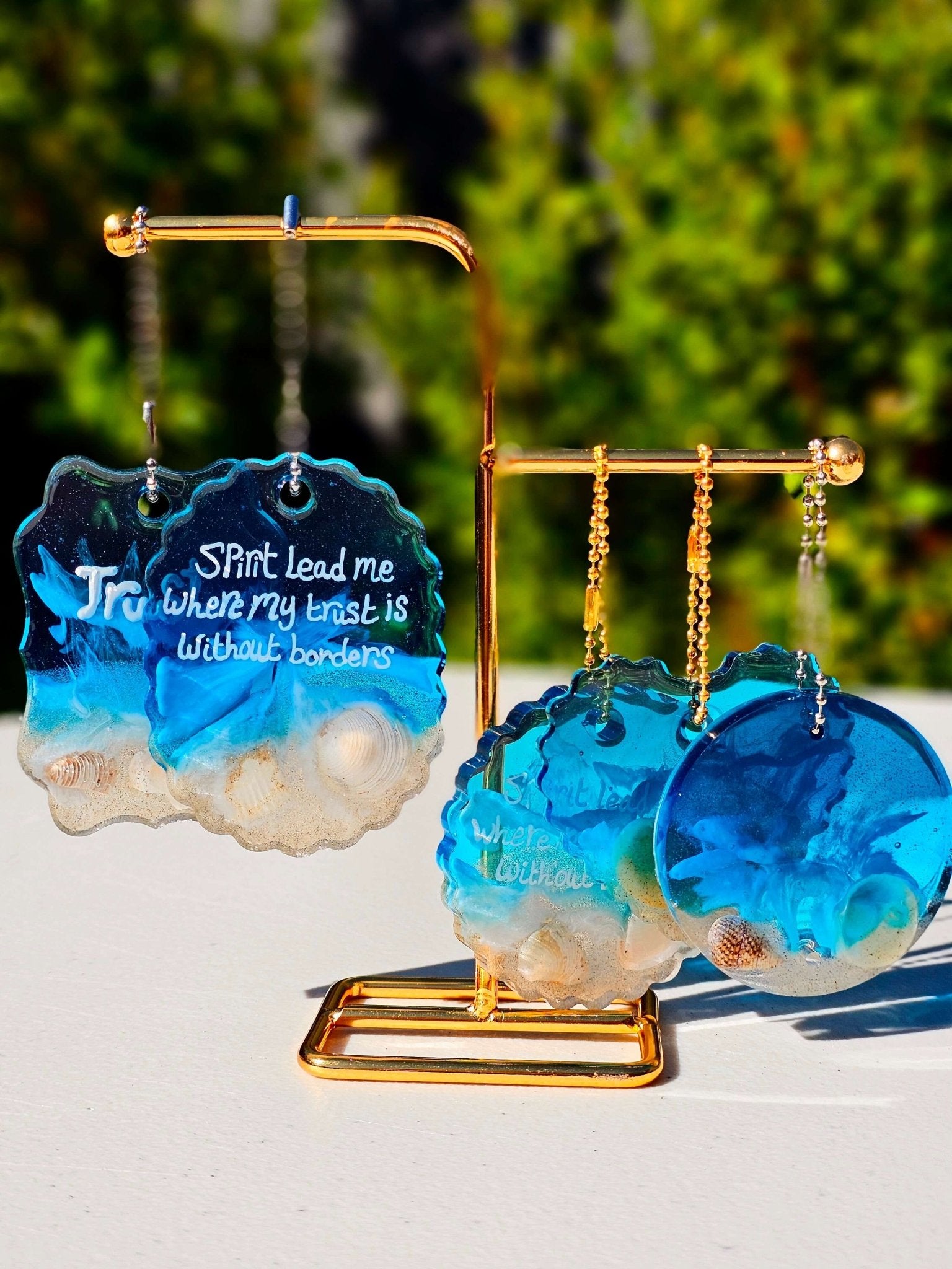 Ocean-themed car ornaments - car pendants - VJ Designs