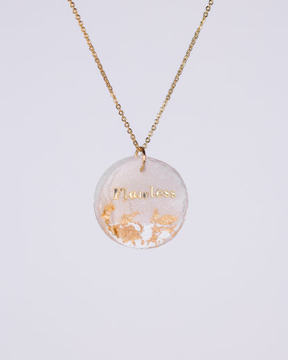 Personalised hand-made gold plated necklace - VJ Designs