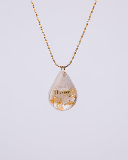 Personalised hand-made gold plated necklace - VJ Designs
