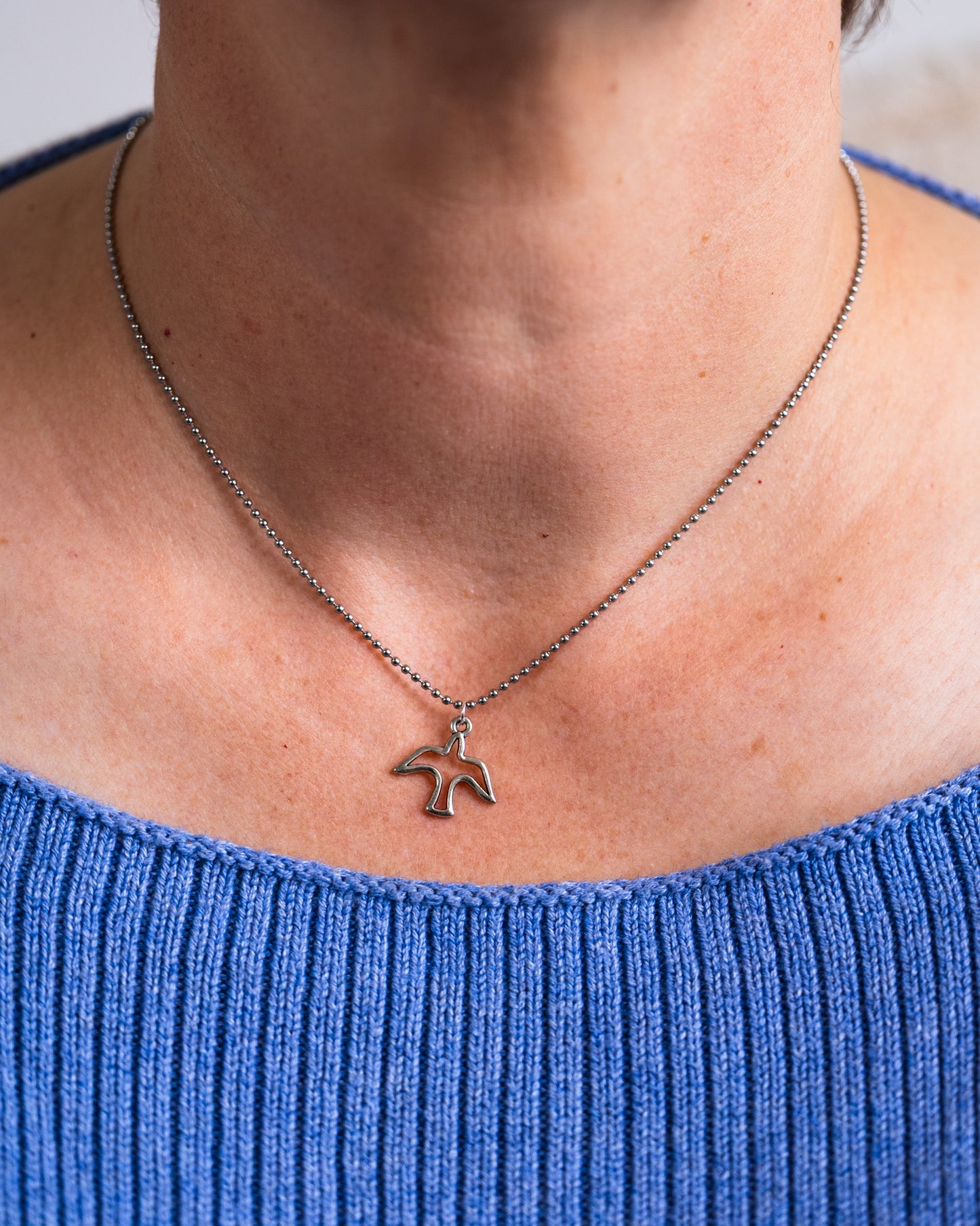 Stainless steel dove jewellery set - Jewellery set - VJ Designs