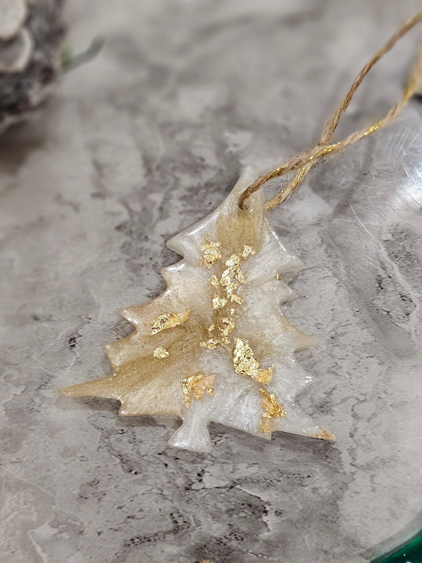 Personalised handcrafted Christmas tree ornaments - VJ Designs