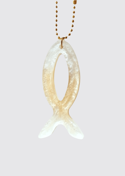 Christian fish car ornaments - VJ Designs